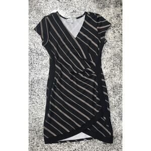 Black Dress With Stripes